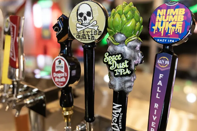 All your favorite beers on tap